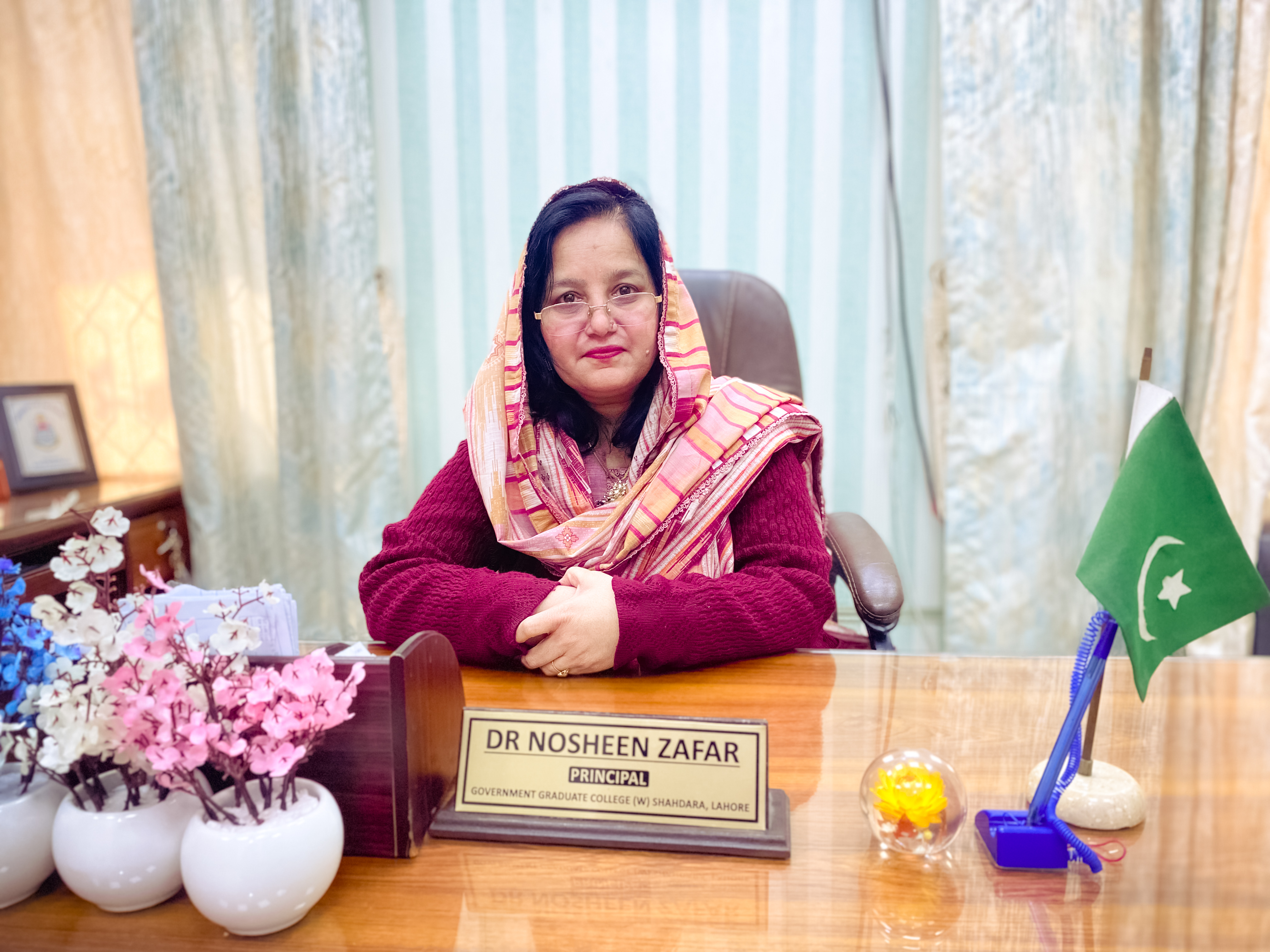 Principal of Government Graduate College for Women Shahdara